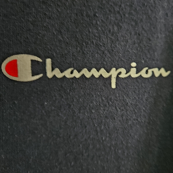 Champion Short Sleeve Tee XL, Dark Blue - Picture 3 of 5